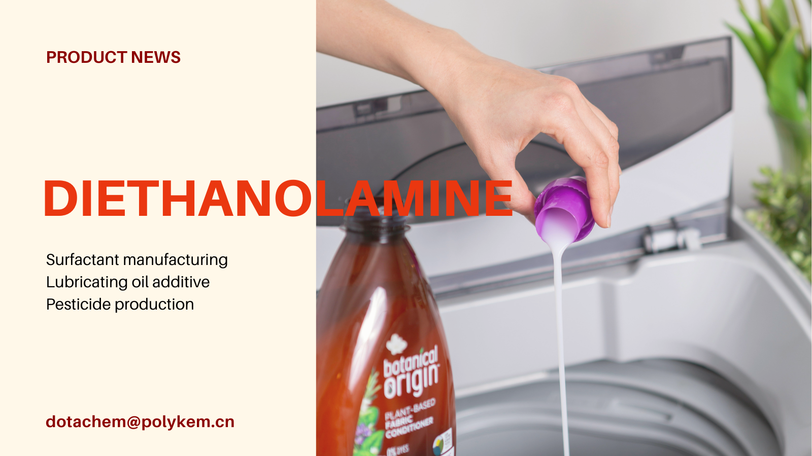 Dotachem Diethanolamine (DEA) - Professionele ethanolamine -leverancier, oplossing voor hoge prestaties!