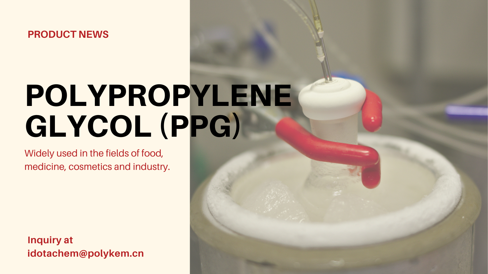 Polypropyleenglycol (PPG): een multifunctionele polymeeroplossing voor industriële toepassingen