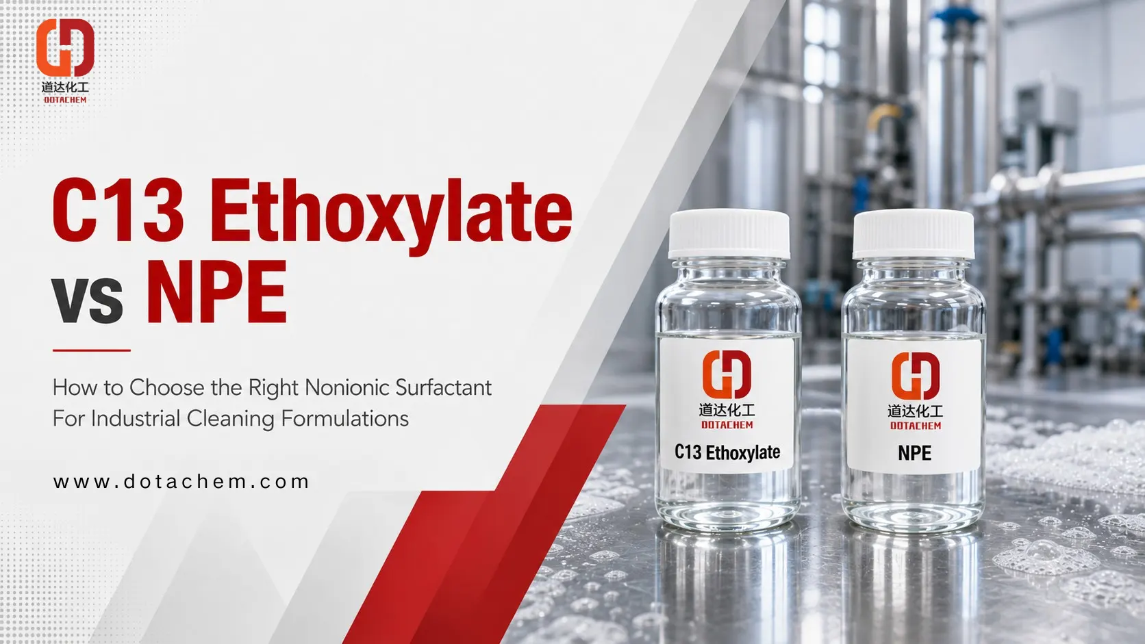 Hoe u kunt kiezen tussen alcoholen C13-ethoxylaat en NPE in formuleringen voor industriële reiniging