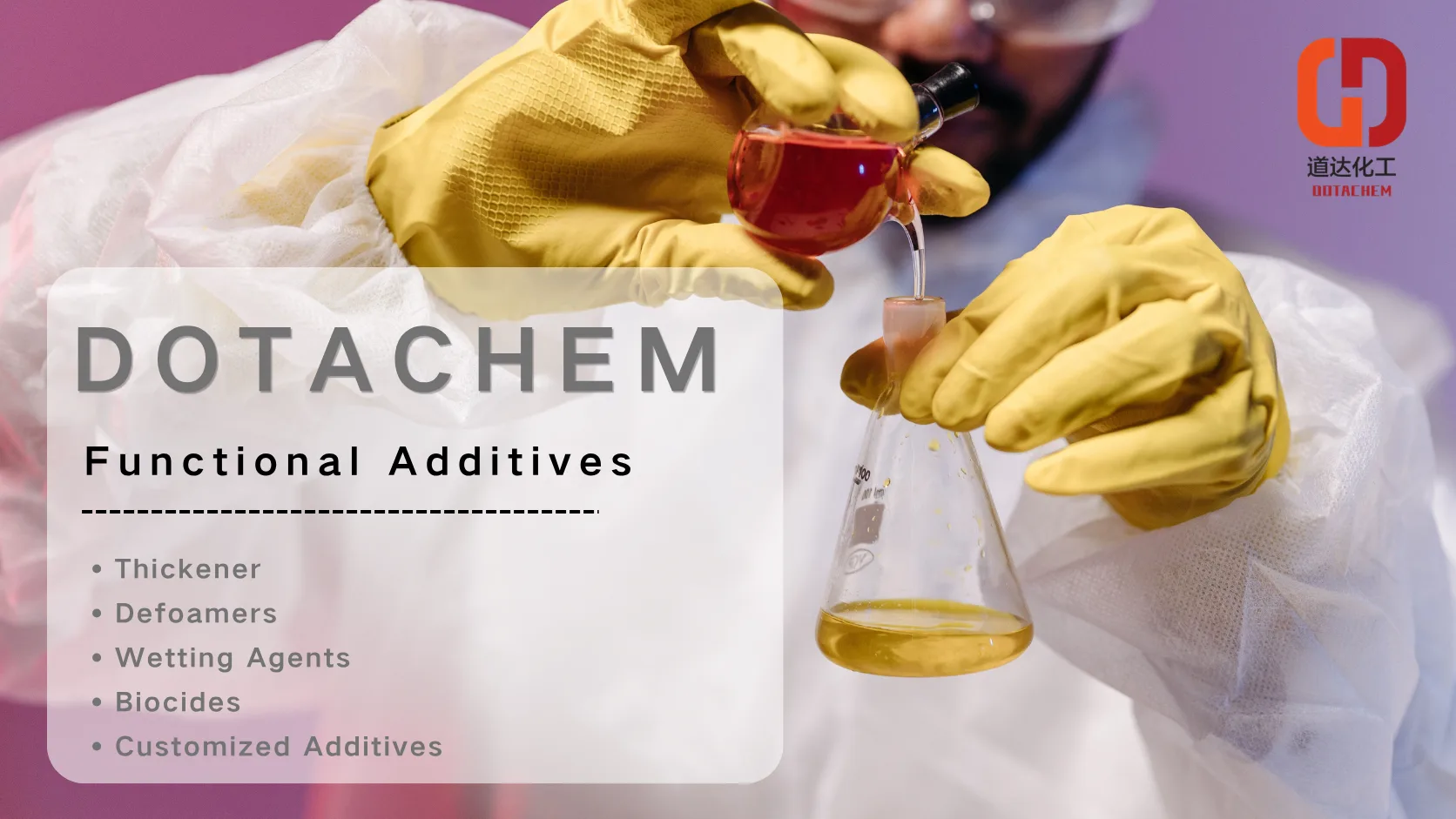 Introductie van de serie functionele additieven van Dotachem: praktische oplossingen voor industriële formuleringen